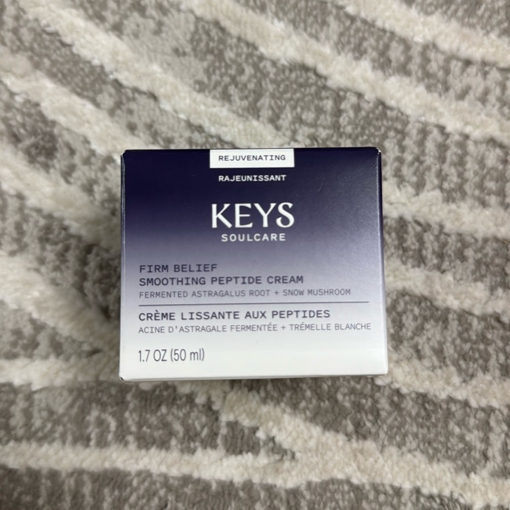 Keys soulcare firm belief smoothing peptide cream